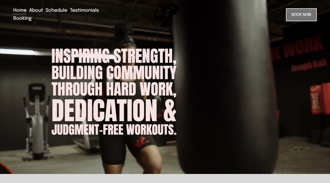 Website screenshot for Hall Fitness/ Formula 222 Fitness Center