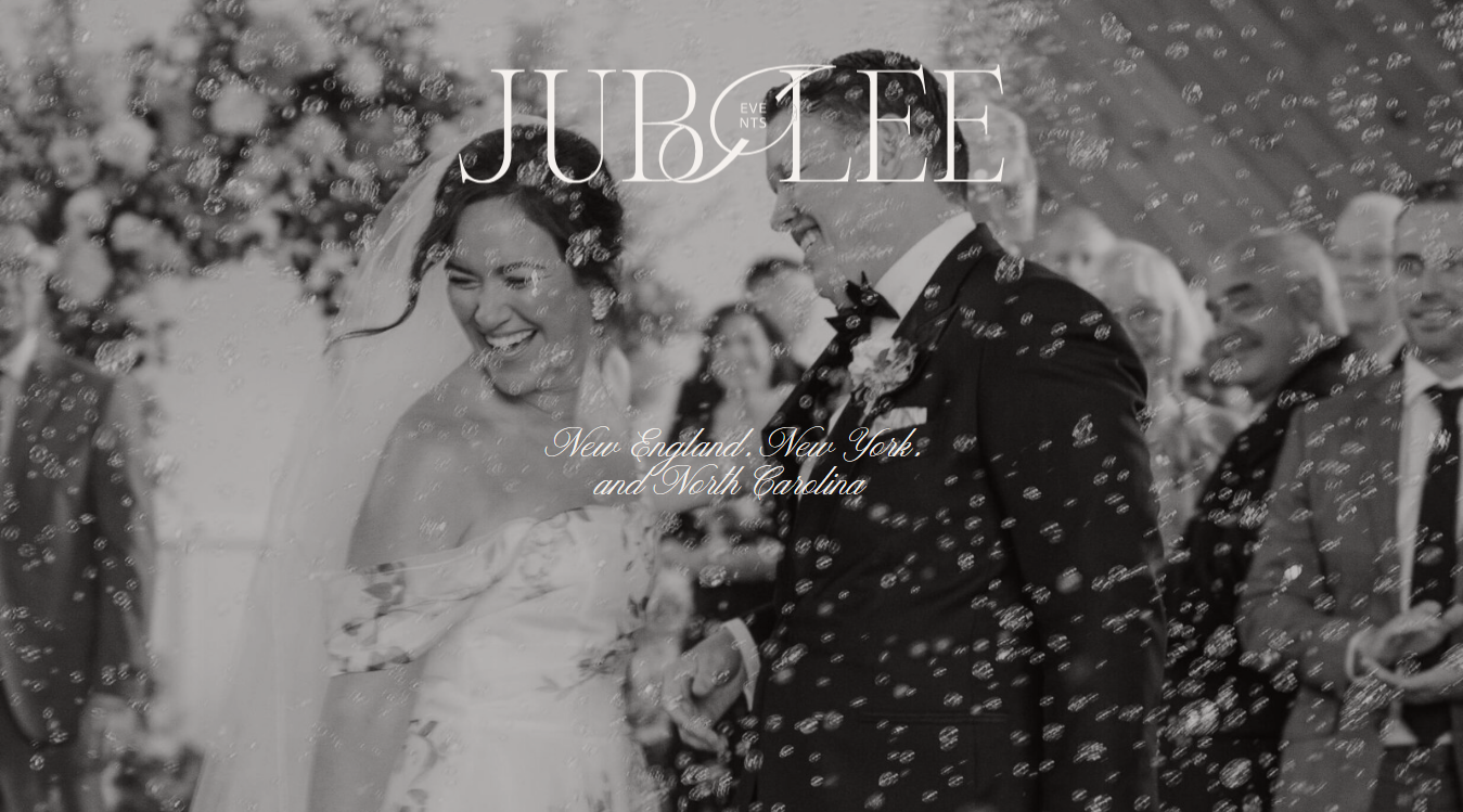Website screenshot for Jubilee Events