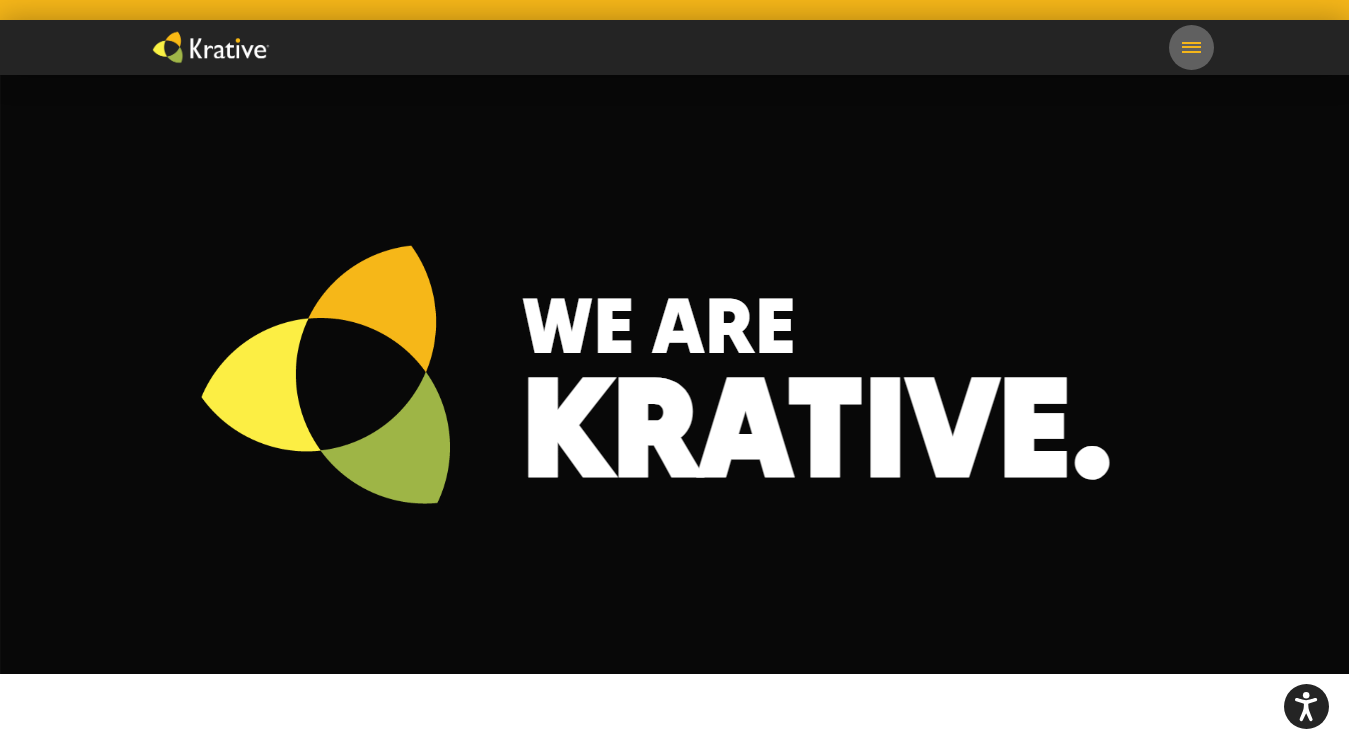 Website screenshot for Krative