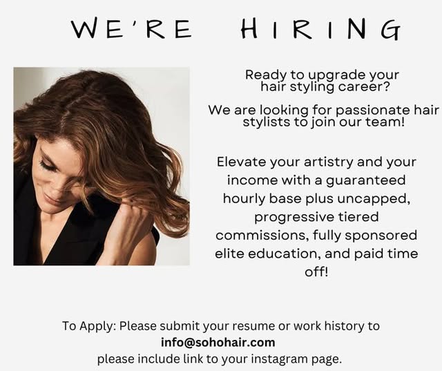 Instagram post by @sohohairgroup